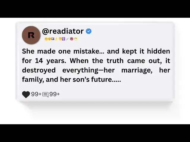 'Video thumbnail for She Hid the Truth for 14 Years… Until a Single Letter Destroyed Everything 💔 | Readiator'