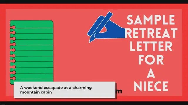 'Video thumbnail for 11 Handsome Sample Retreat Letter for a Niece'