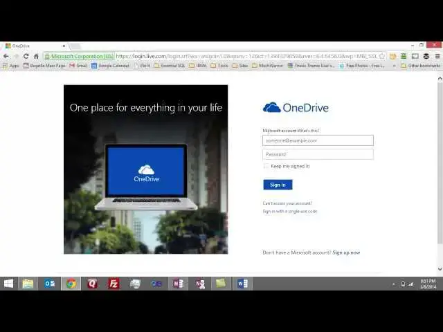 'Video thumbnail for SQLBackupAndFTP part 2 - Create Microsoft OneDrive (SkyDrive) Account | Essential SQL'