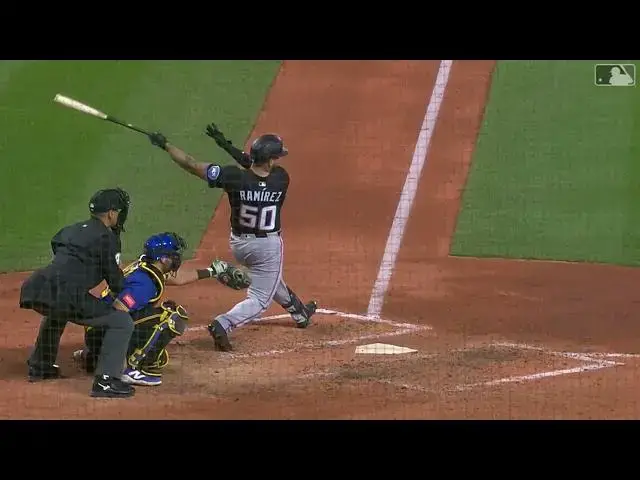 'Video thumbnail for Agustin Ramirez LAUNCHES a Two-Run Home Run! | 1st HR of 2025 | Miami Marlins | 04/25/2025'