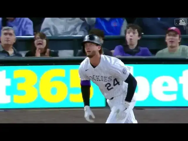 'Video thumbnail for Ryan McMahon SMOKES a Solo Home Run! | 2nd HR of 2025 | Colorado Rockies | 04/09/2025'