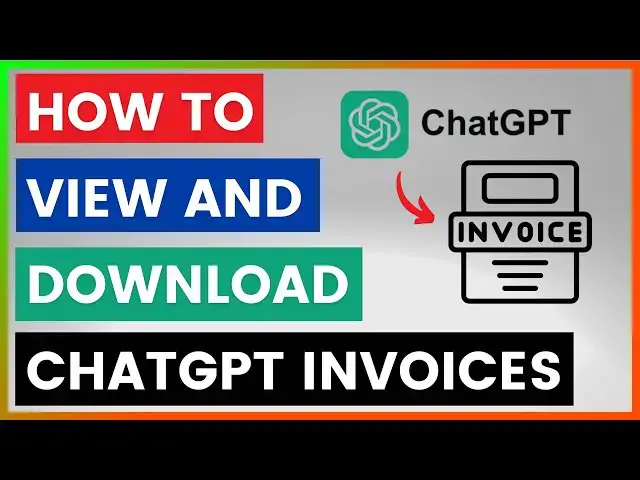'Video thumbnail for How To View And Download ChatGPT Invoices? [in 2025]'
