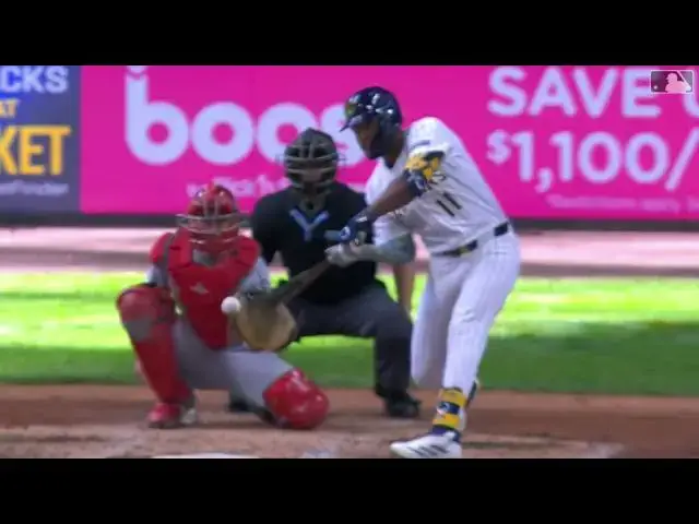 'Video thumbnail for Jackson Chourio CRUSHES His 2nd Homer of Game! | 3rd HR of 2025 | Milwaukee Brewers | 04/06/2025'