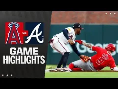 'Video thumbnail for Los Angeles Angels at Atlanta Braves Full-Game Highlights! | 07/03/2025'