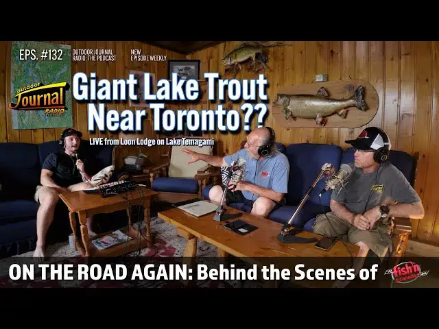 'Video thumbnail for Giant Lake Trout at Loon Lodge | Outdoor Journal Radio ep. 132'
