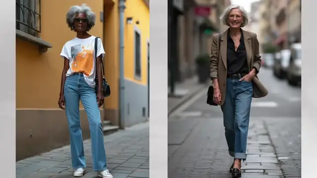 'Video thumbnail for How to Style Jeans for Women Over 50 _ 60 _ Timeless Fashion Tips(720P_HD)'