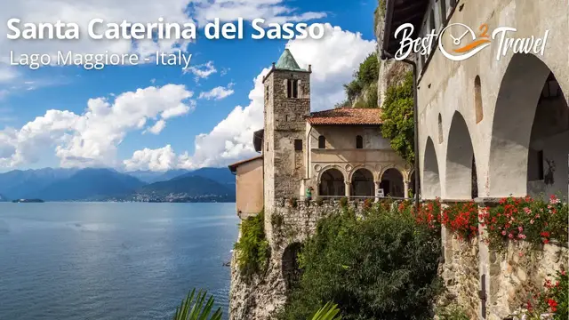 'Video thumbnail for History and Facts About Santa Catarina del Sasso at Lago Maggiore in Italy'