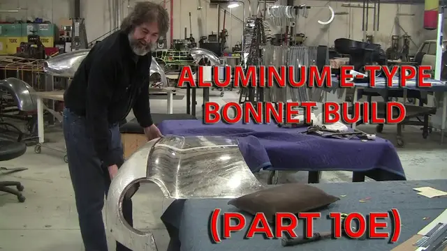 'Video thumbnail for Metal Shaping: Jaguar E-Type Aluminum Bonnet Build (Part 10E)'