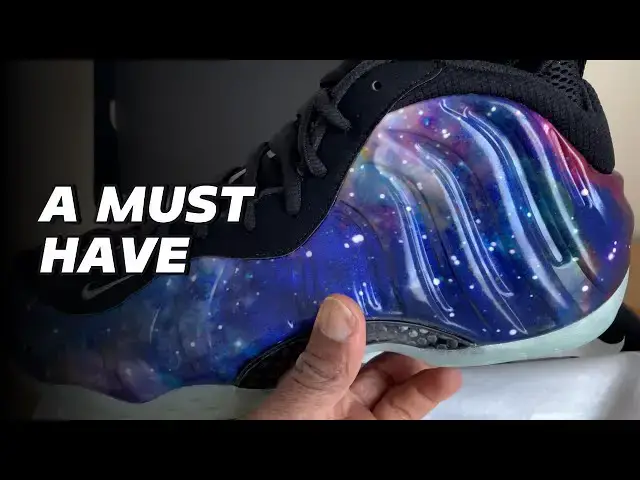 'Video thumbnail for Quick Look At The Nike Air Foamposite One Galaxy'