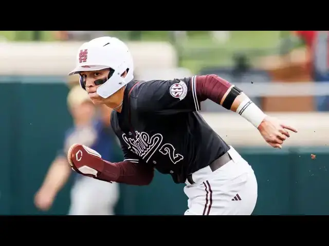 'Video thumbnail for Sawyer Reeves 2025 College Baseball Highlights! | Mississippi State Bulldogs'