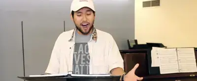 'Video thumbnail for Raul Esparza, Jin Ha & More Give Sneak Peek of Encores! ROAD SHOW'