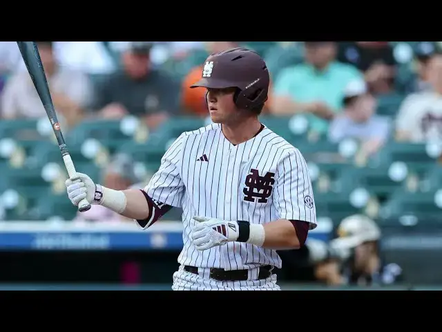 'Video thumbnail for Gehrig Frei 2025 College Baseball Highlights! | Mississippi State Bulldogs'