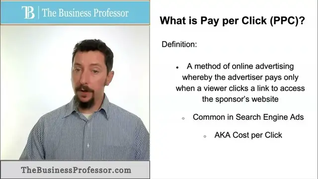 'Video thumbnail for Pay Per Click (Marketing)'