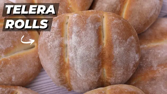'Video thumbnail for TELERA ROLL: TRADITIONAL MEXICAN BREAD'