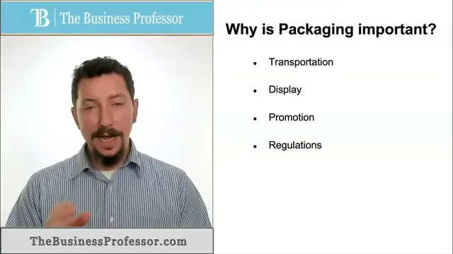 'Video thumbnail for Marketing - Packaging (4 Ps)'