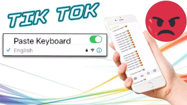 'Video thumbnail for How To Get Paste Keyboard on iPhone 😡 I Miss The Rage!?'