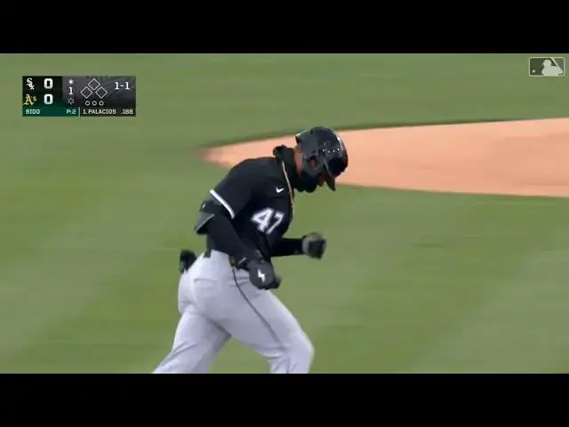 'Video thumbnail for Joshua Palacios SLUGS a Solo Home Run! | 1st HR of 2025 | Chicago White Sox | 04/27/2025'