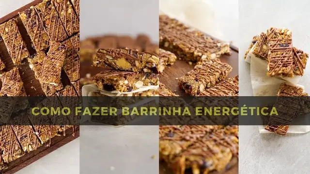 'Video thumbnail for BARRINHAS ENERGÉTICAS DE LARANJA E CRANBERRY (barrinha de cereais)'