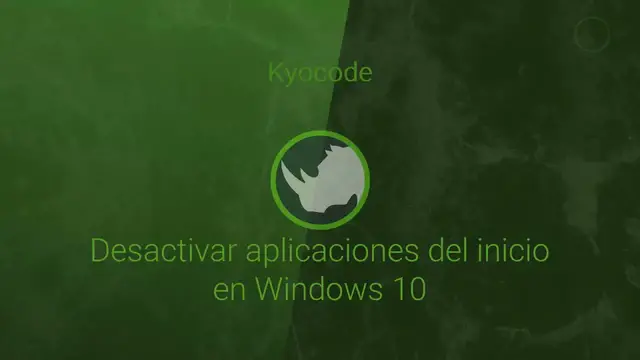 'Video thumbnail for Desactivar aplicaciones del inicio en Windows 10'
