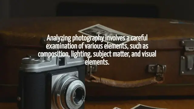 'Video thumbnail for How To Analyze Photography'