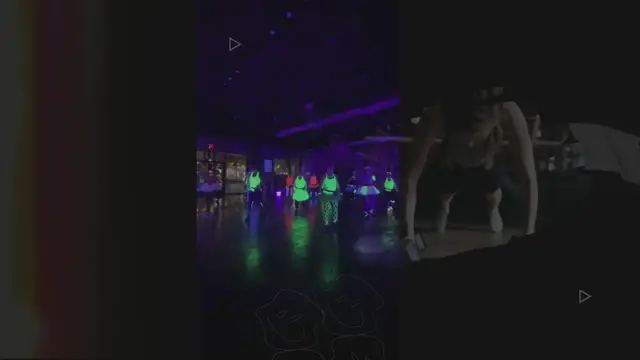 'Video thumbnail for Bungee Fitness Workout Glow Night'