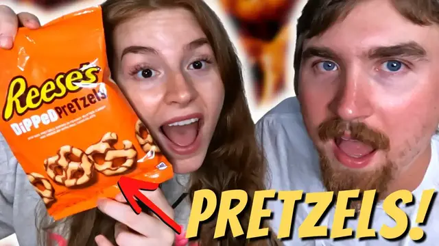 'Video thumbnail for These Reese's Dipped Pretzels are Better Than we Thought!'