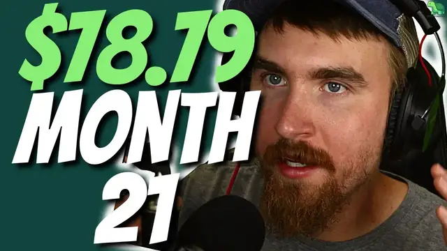'Video thumbnail for I Made $78 Last Month, I'm Rich!  | MIGA Site Month 21'