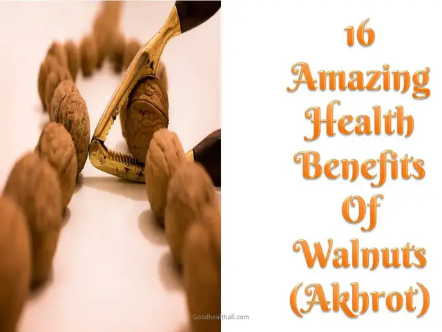 'Video thumbnail for 16 Amazing Health Benefits of Walnuts ( Akhrot)'