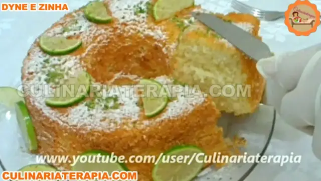 'Video thumbnail for Como Fazer Bolo Perfeito de Limão '