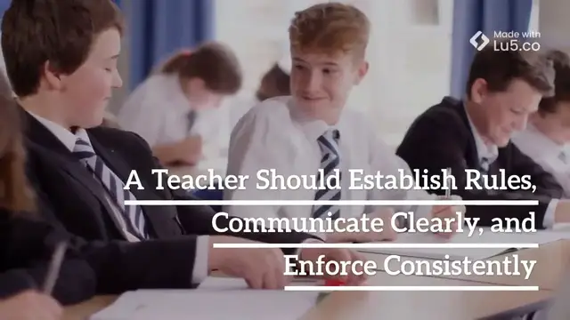 'Video thumbnail for How a Teacher can Affects Behavior Inside the Classroom'