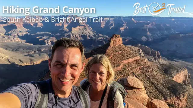 'Video thumbnail for Hiking the Grand Canyon in One Day - South Kaibab and Bright Angel Trail'