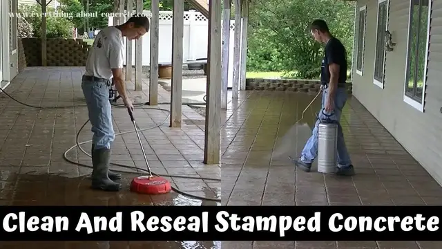 'Video thumbnail for How To Clean And Re-Seal A Stamped Concrete Patio | Everything You Need To Know'