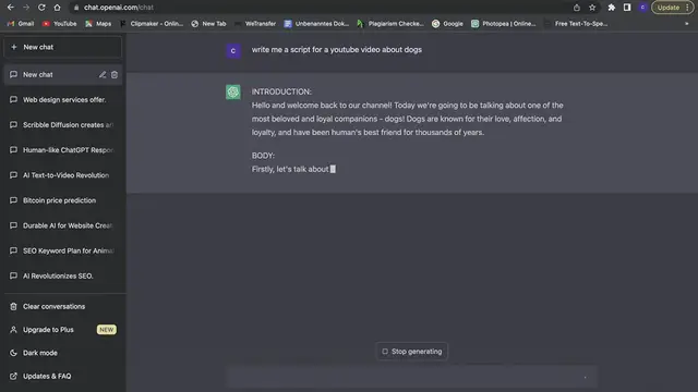 'Video thumbnail for AI better than Chat GPT (The New ChatGPT)'