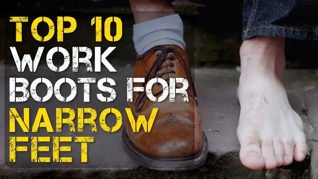 'Video thumbnail for Top 10 Best Work Boots for Narrow Feet'