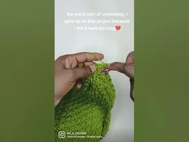 'Video thumbnail for 💔😭#crochet'