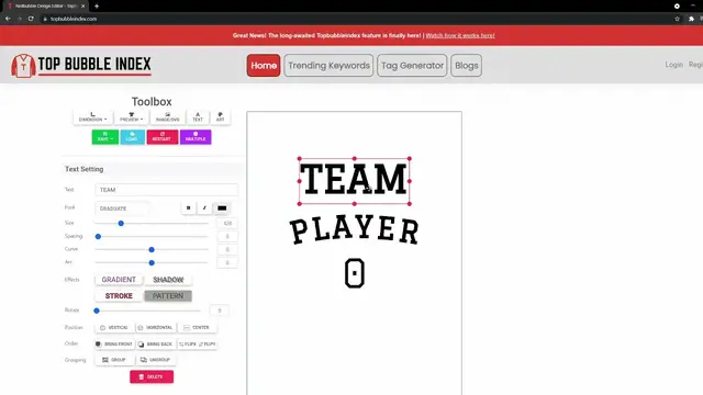 'Video thumbnail for Topbubbleindex - Multiple Dynamic Texts'