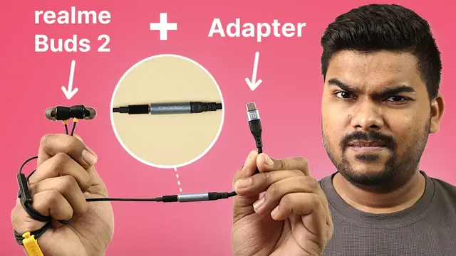 'Video thumbnail for realme Buds 2 + Adapter: Better than Type C Earphones?'