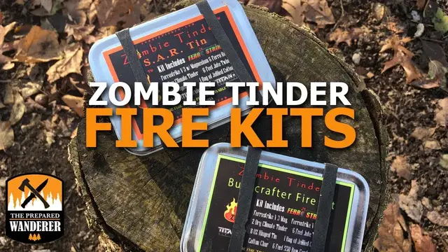 'Video thumbnail for Zombie Tinder Fire Starting Kits'