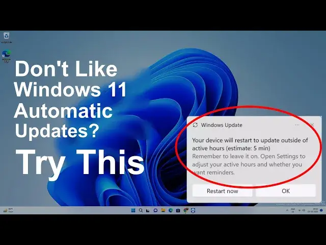 'Video thumbnail for How to Disable Windows Automatic Updates on Windows 11 Permanently or Temporarily'