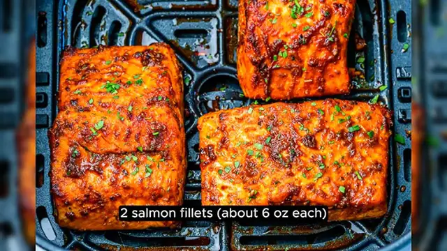 'Video thumbnail for Crispy & Juicy Air Fryer Salmon'