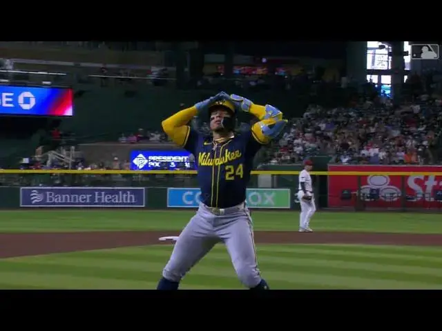 'Video thumbnail for William Contreras CRANKS a Two-Run Home Run! | 3rd HR of 2025 | Milwaukee Brewers | 04/13/2025'