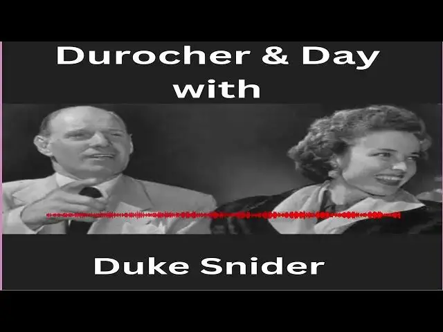 'Video thumbnail for Durocher and Day with Duke Snider'