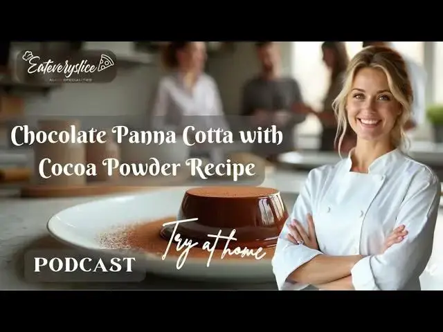 'Video thumbnail for Chocolate Panna Cotta 🍫 | Easy Italian-American Dessert'