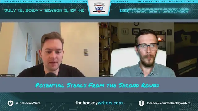 'Video thumbnail for 2024 NHL Draft - Potential Steals From the 2nd Round'