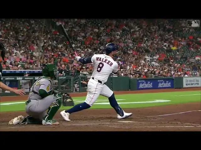 'Video thumbnail for Christian Walker SLUGS a Two-Run Home Run! | 7th HR of 2025 | Houston Astros | 05/27/2025'