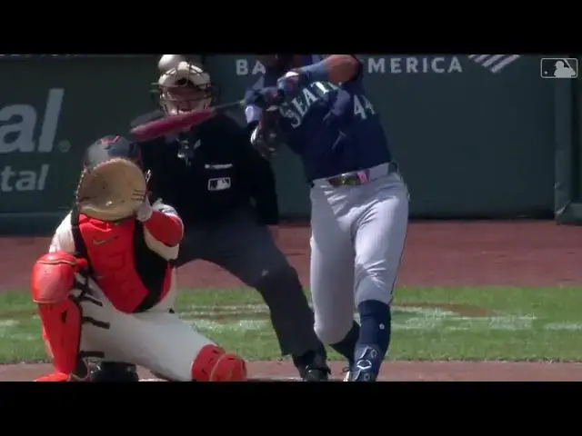 'Video thumbnail for Julio Rodriguez LAUNCHES a Solo Home Run! | 3rd HR of 2025 | Seattle Mariners | 04/06/2025'