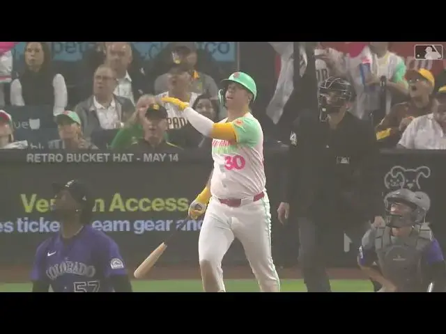 'Video thumbnail for Gavin Sheets BELTS a Solo Home Run! | 2nd HR of 2025 | San Diego Padres | 04/11/2025'