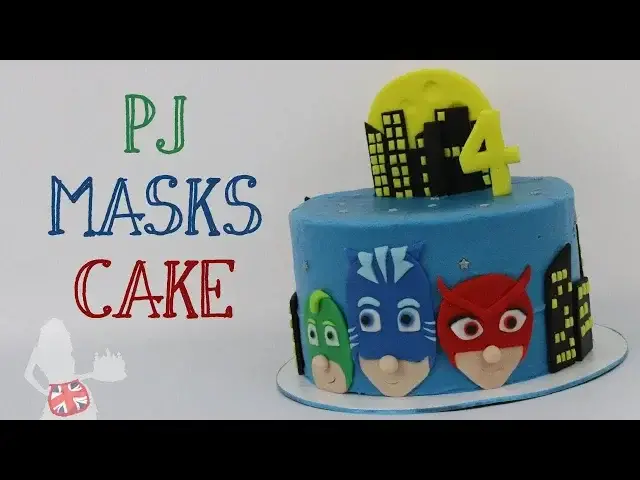 'Video thumbnail for How To Make A PJ Masks Cake'