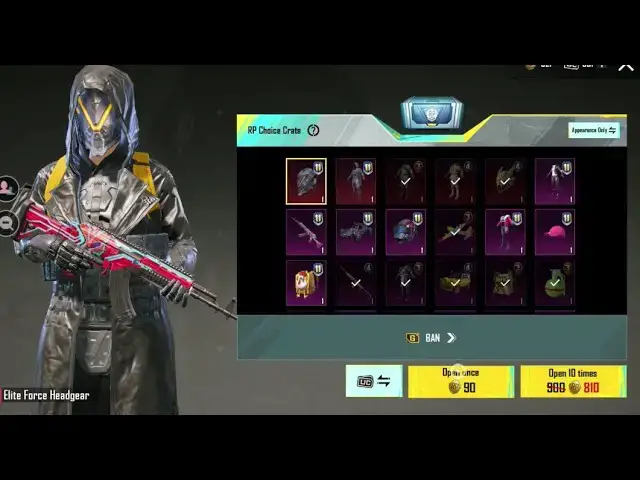'Video thumbnail for RP treasure crate opening | RP 16 choice crate opening | Bakwas crate'
