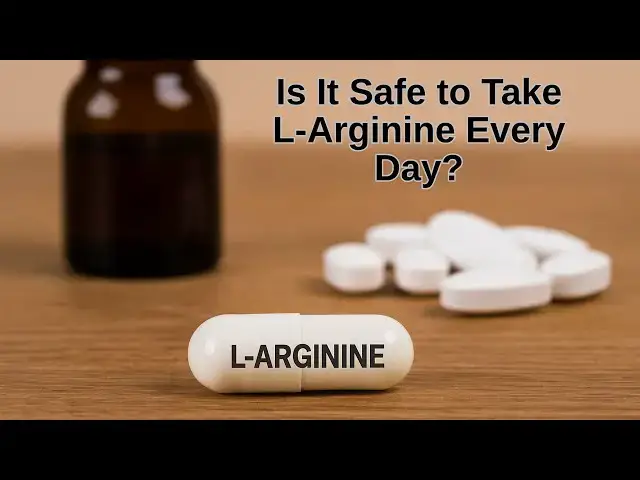 'Video thumbnail for Is It Safe to Take L Arginine Every Day? What Science and Doctors Really Say'